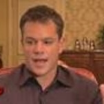 Matt Damon discusses Sarah Palin