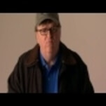 Michael Moore teases new movie with publicity stunt