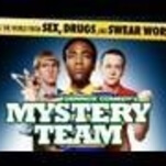 Derrick Comedy's DC Pierson fills in for the Mystery Team