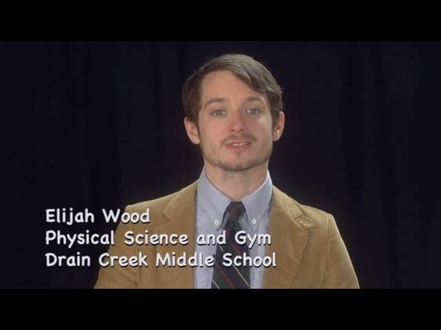 Elijah Wood stars in new Apples In Stereo video