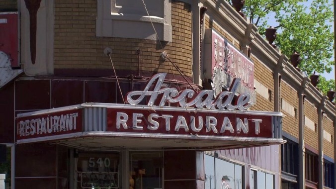 Memphis: Arcade Restaurant - Set of Jim Jarmusch's Mystery Train