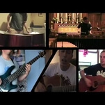 "Paranoid Android," via tons of simultaneous YouTube covers