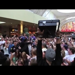 Rapper organizes food court flash mob to make a "statement"