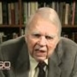 Andy Rooney is done complaining (on television, anyway)