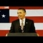 President Obama magically reverts to "Campaign Obama," convincingly sings Al Green