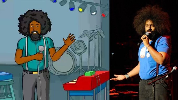 Reggie Watts shows team spirit