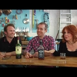 Watch Ted Leo, Julie Klausner, and HWYW producer Chris Spooner get drunk and whittle things