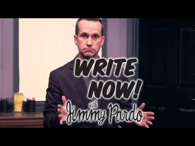 Watch the premiere episode of Jimmy Pardo's new Nerdist webseries "Write Now!"