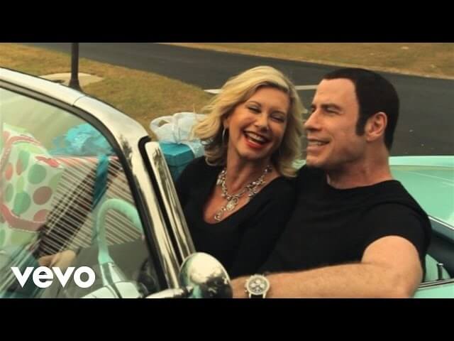 Recoil in horror at the new John Travolta/Olivia Newton-John Christmas video!