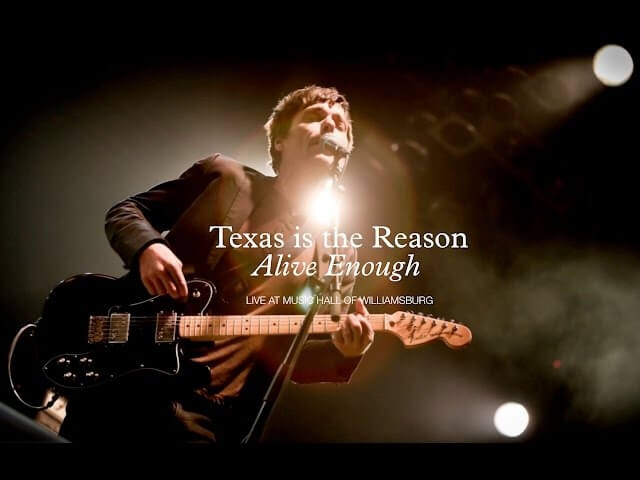 Watch a Texas Is The Reason concert/interview short film