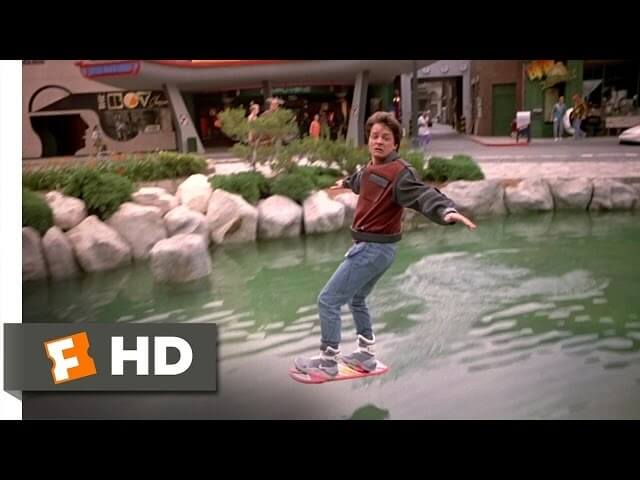 Buy an original prototype for the hoverboard from Back to the Future Part II on eBay