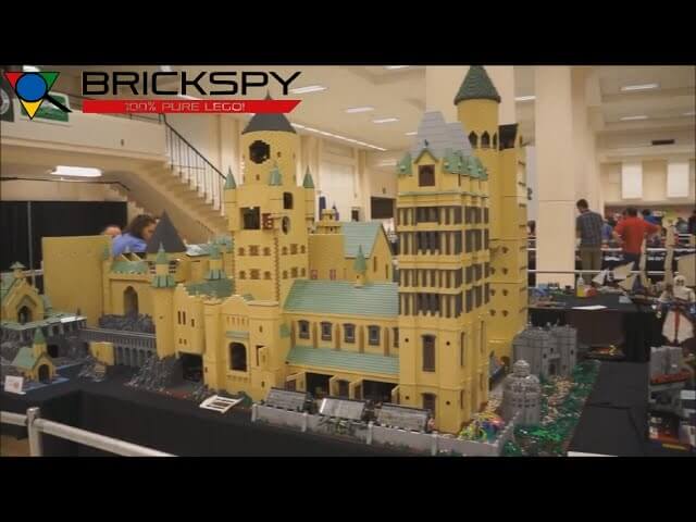 Check out a massive, detailed model of the Hogwarts School Of Magic made of LEGO