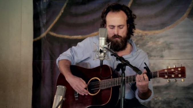 Iron & Wine plays "Waves Of Galveston"