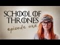 In the Game Of Thrones parody “School Of Thrones,” you win prom king or you die 