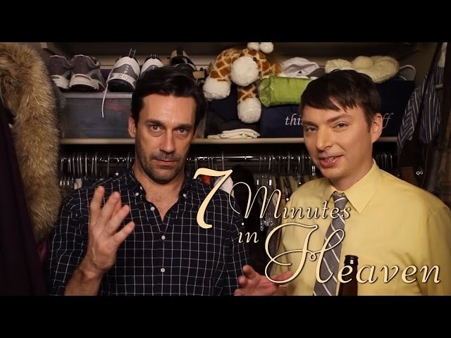 Spend Seven Minutes In Heaven with Jon Hamm and SNL writer Mike O'Brien