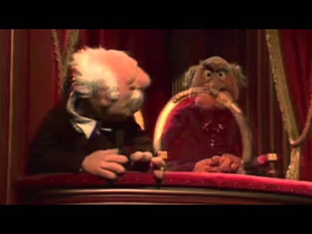 Watch Statler and Waldorf roast the Third Reich via Inglourious Basterds