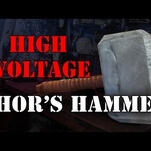 Check out a pretty sweet, Tesla coil-powered version of Thor's big-ass hammer