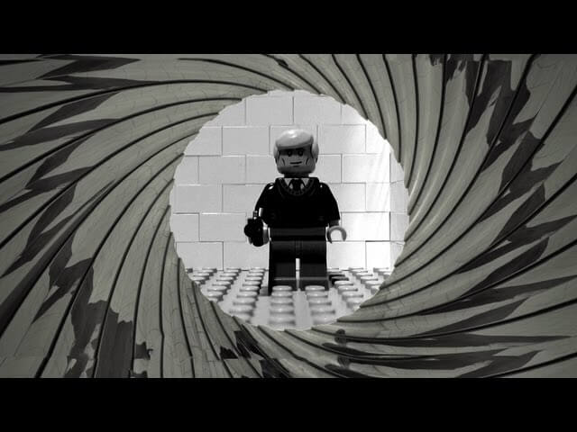 Watch the opening scene of Casino Royale recreated with Legos