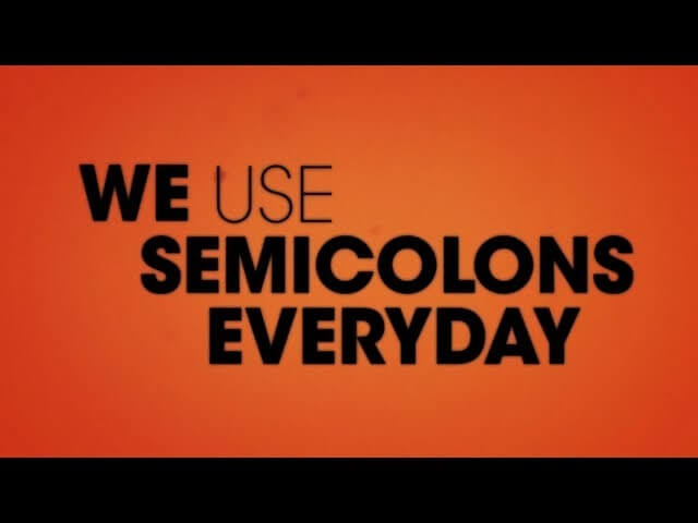 Let Solange and The Lonely Island school you on proper punctuation with their new single,"Semicolon"