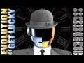 "Evolution Of Get Lucky" takes listeners through decades of musical styles with Daft Punk