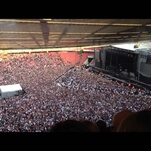 Watch a London stadium crowd sing along to "Bohemian Rhapsody"