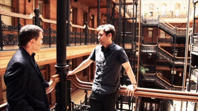 We visit the Bradbury Building, where the past and future collide in Blade Runner