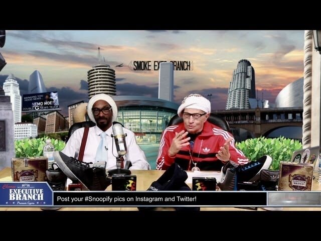 Watch (or don't) Snoop Dogg teach Larry King to rap