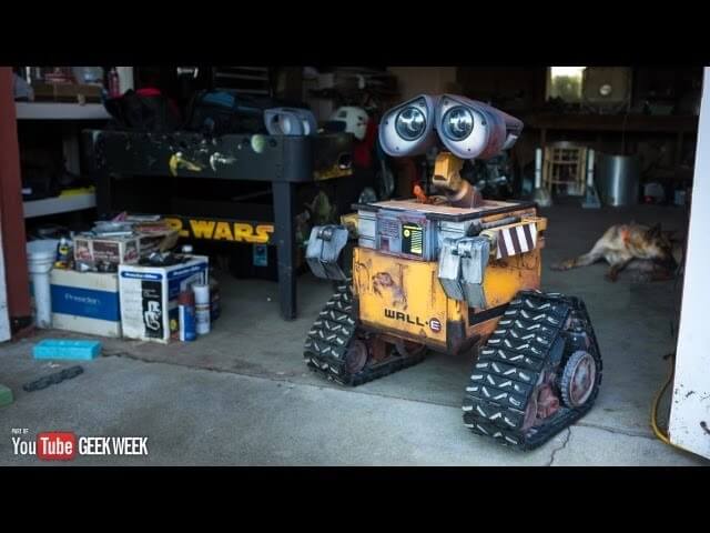 Someone made a working, life-size replica of WALL-E