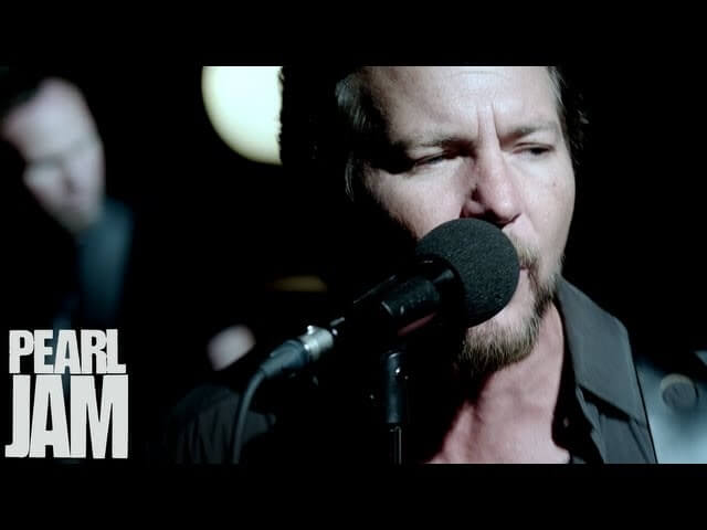 Pearl Jam shared a starkly lit performance music video for "Sirens," the second single from forthcoming album Lightning Bolt