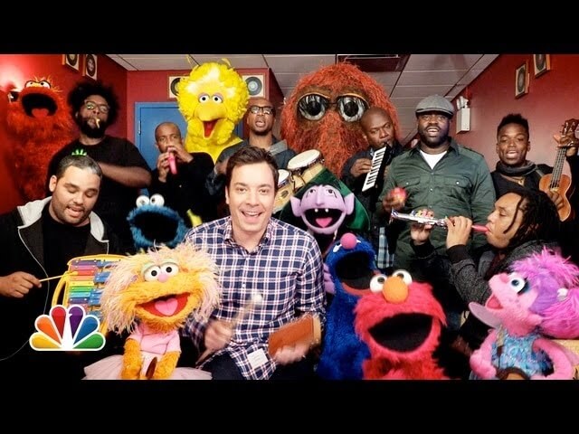 Jimmy Fallon, The Roots, and some Muppets want to know how to get to Sesame Street