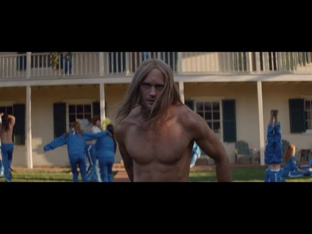 Alexander Skarsgard plays a shirtless cult leader in a new, slightly NSFW Cut Copy video