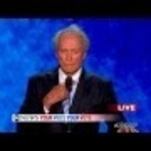 Clint Eastwood's debate with a chair can be attributed to Neil Diamond, stupidity