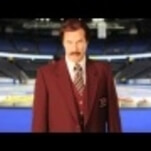 Ron Burgundy will briefly become a sportscaster in the U.S. and Canada  