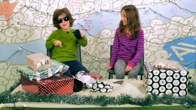 Watch adorable children open up our Gift Guide presents (part two)