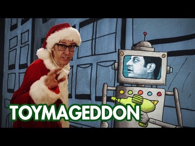 Ira Glass, Eugene Mirman, and Yo La Tengo ring in Christmas with "Toymageddon"