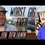 H. Jon Benjamin voices characters on the spot for the Worst Gig Ever web series