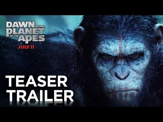 It's ape o'clock in the Dawn Of The Planet Of The Apes trailer; time to wake up and greet the ape-day