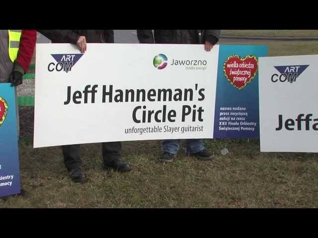 Polish roundabout renamed "Jeff Hanneman's Circle Pit" in honor of late Slayer guitarist