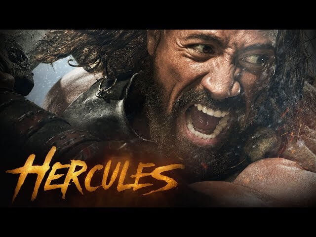 Dwayne Johnson kills all the animals in the trailer for Hercules