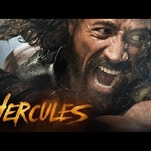 Dwayne Johnson kills all the animals in the trailer for Hercules