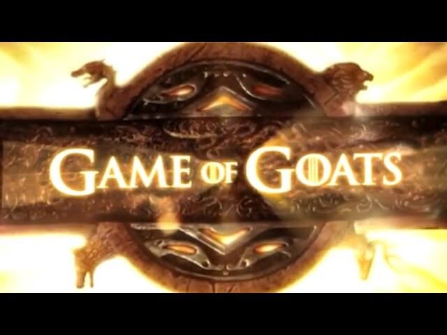 Game Of Thrones + screaming goats = Game Of Goats