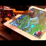 Man designs robot to play insipid iPad game, ushering in casual-game singularity