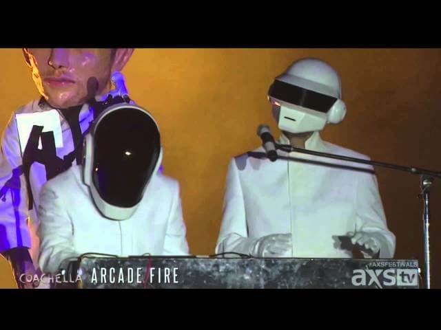 Arcade Fire brought a fake Daft Punk to Coachella