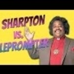 Watch Al Sharpton flub his lines in a completely apolitical supercut