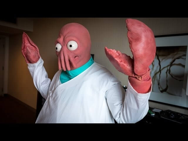 This amazing Zoidberg costume will fill fans with patriotic mucus