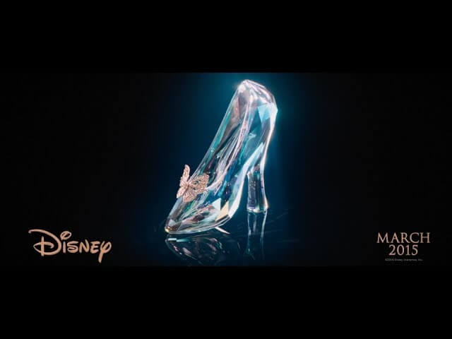 This teaser trailer confirms that the live-action Cinderella will have a glass slipper