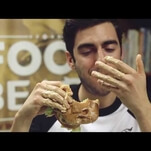 Scientists have found the most efficient way to hold and eat a hamburger