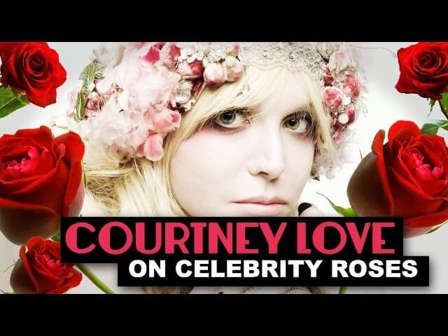 Courtney Love wants to develop her own breed of “silver glitter rose”