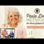 Paula Deen preparing to clog the arteries of the Internet