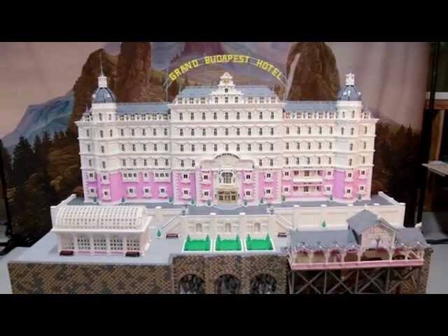 Some Wes Anderson fans built a Lego Grand Budapest Hotel